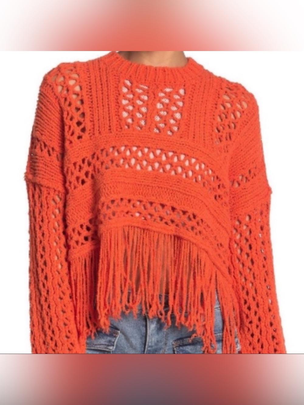 Free People Crochet Sweater - Picture 2 of 5